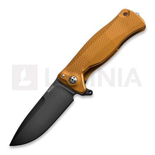 Lionsteel SR-11 Aluminum Chemical Black sulankstomas peilis