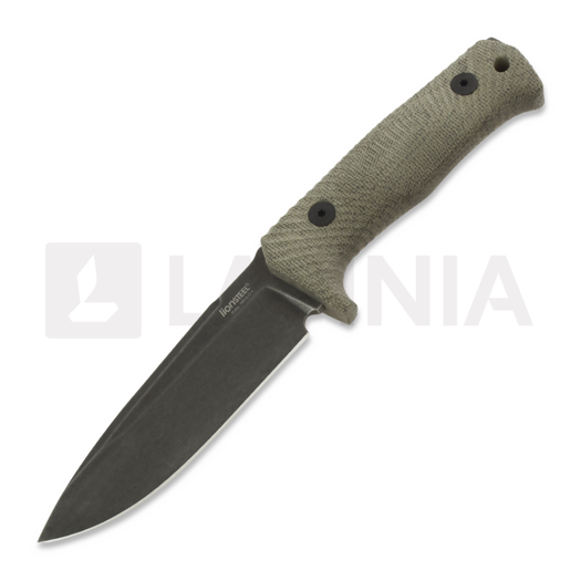 Lionsteel T5 - Blackwash - Micarta Green סכין T5BCVG