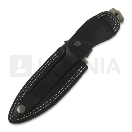 Lionsteel T5 - Blackwash - Micarta Green veitsi T5BCVG