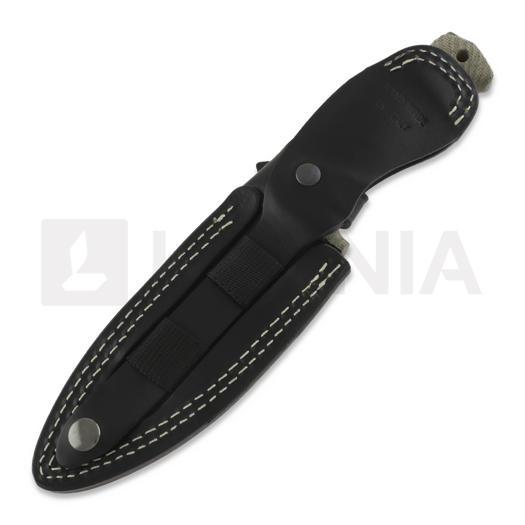 Lionsteel T5 - Blackwash - Micarta Green veitsi T5BCVG