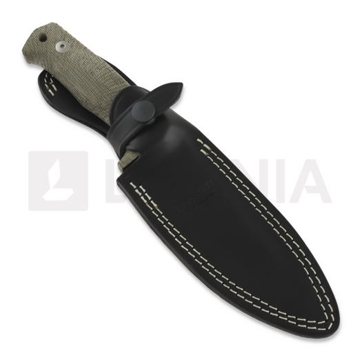 Lionsteel T5 - Satin - Micarta Green peilis T5CVG