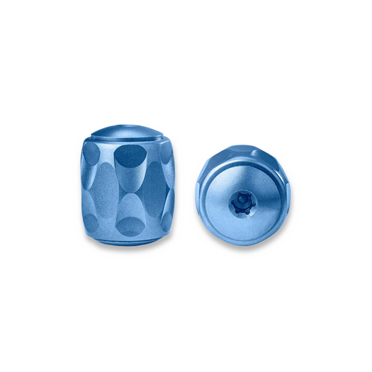 Lionsteel TIP BL Lanyard Bead, Blue TIPBL