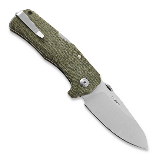 Lionsteel TM1 Micarta sulankstomas peilis, žalia TM1CVG