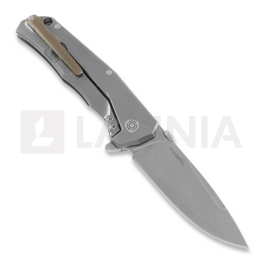 Lionsteel TRE Titanium kääntöveitsi, bronze TREBR