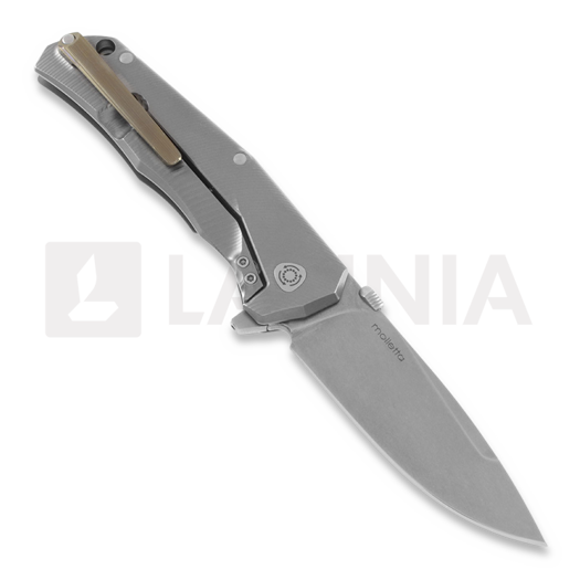 Lionsteel TRE Titanium kääntöveitsi, bronze TREBR