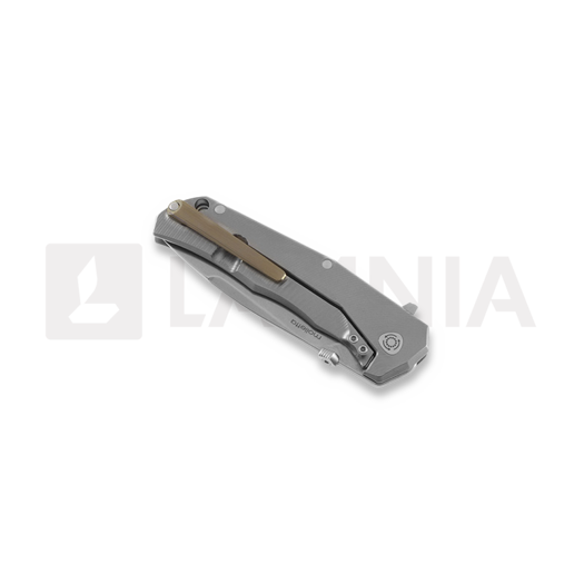 Lionsteel TRE Titanium kääntöveitsi, bronze TREBR