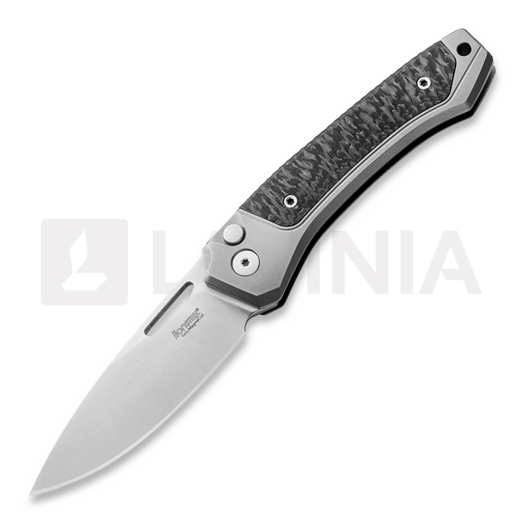 Складной нож Lionsteel Twain - MagnaCut - Solid Ti + Solid CF TWGYCF