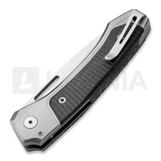 Πτυσσόμενο μαχαίρι Lionsteel Twain - MagnaCut - Solid Ti + Solid G10 TWGYGBK