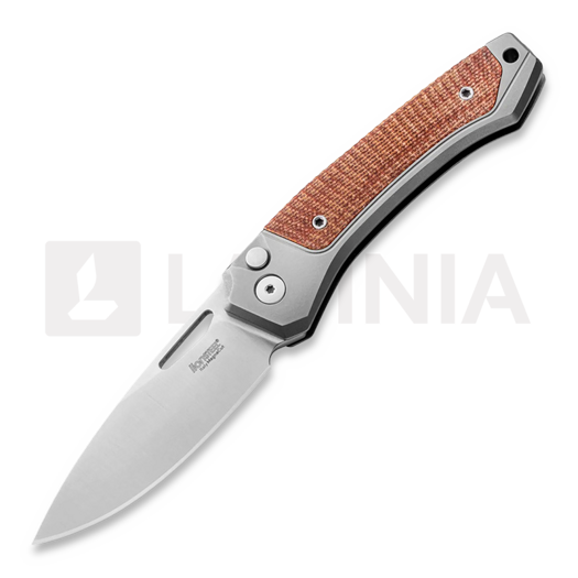 Складной нож Lionsteel Twain - MagnaCut - Solid Ti + Solid NC Micarta TWGYCVN