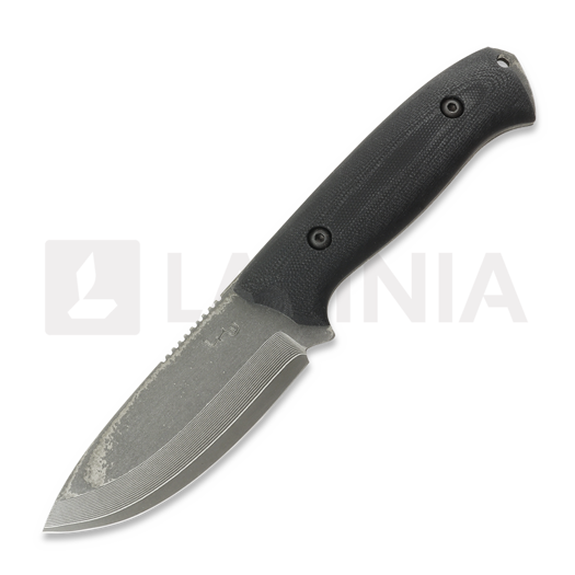 Nóż LKW Knives Dwarf - VG10 Damascus - G10, czarny