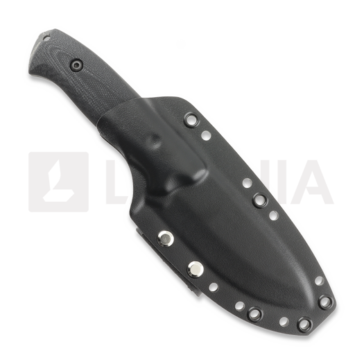 LKW Knives Dwarf - VG10 Damascus - G10 kniv, svart