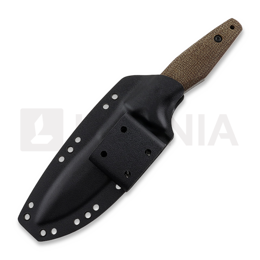 LKW Knives F1 veitsi, Ruskea