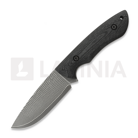 LKW Knives Mauler - VG10 - Micarta kniv, svart