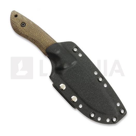 Cuțit LKW Knives Mauler - VG10 - Micarta, maro
