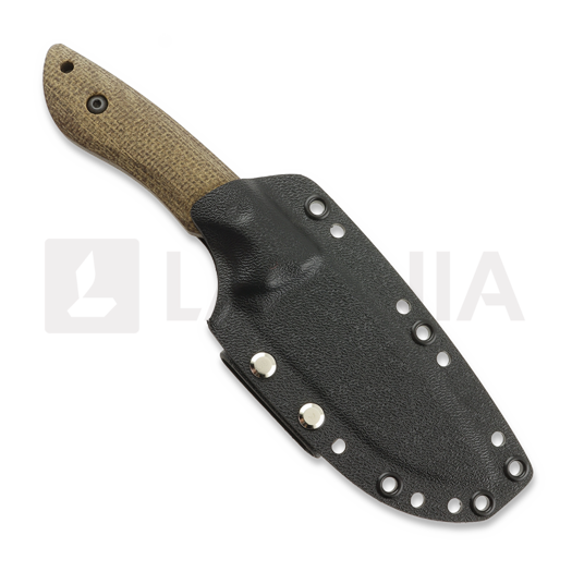 Cuțit LKW Knives Mauler - VG10 - Micarta, maro