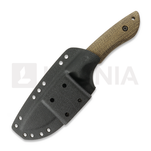 Cuțit LKW Knives Mauler - VG10 - Micarta, maro