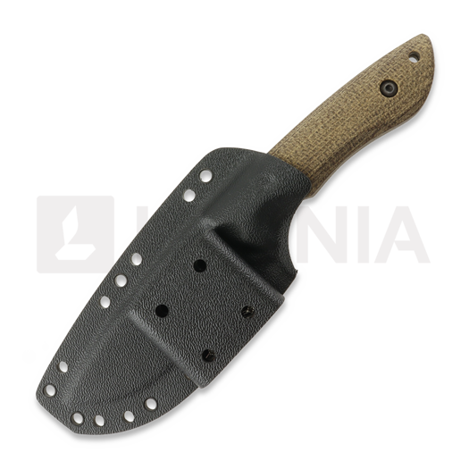 Cuțit LKW Knives Mauler - VG10 - Micarta, maro