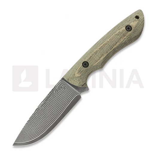 Nôž LKW Knives Mauler - VG10 - Micarta, zelená