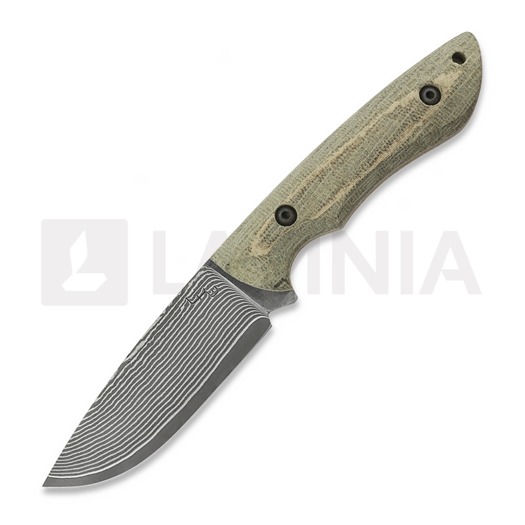 Ніж LKW Knives Mauler - VG10 - Micarta, зелений