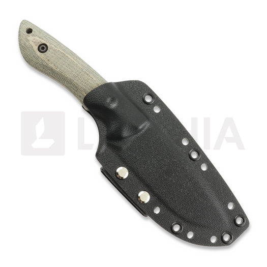 LKW Knives Mauler - VG10 - Micarta veitsi, vihreä