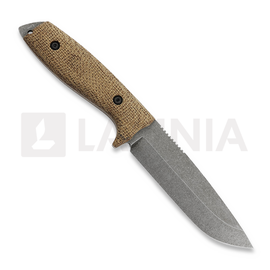 LKW Knives Raven veitsi, Ruskea