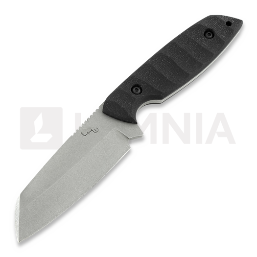 LKW Knives Sheepfoot - Stonewash - G10 nož, crna