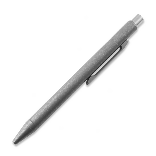 Stylo Logical Carry Noiseless-Click Titanium Ballpoint, Stonewashed