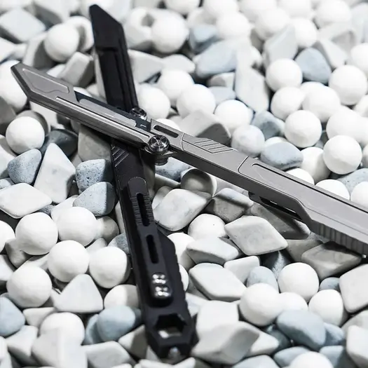 Logical Carry Swiftblade Titanium Scalpel, Beadblasted