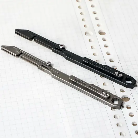 Logical Carry Swiftblade Titanium Scalpel, Beadblasted