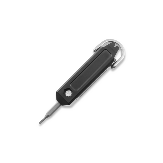 Mitmeotstarbeline tööriist Logical Carry Ti-Capsule Titanium Screwdriver with Bits, must