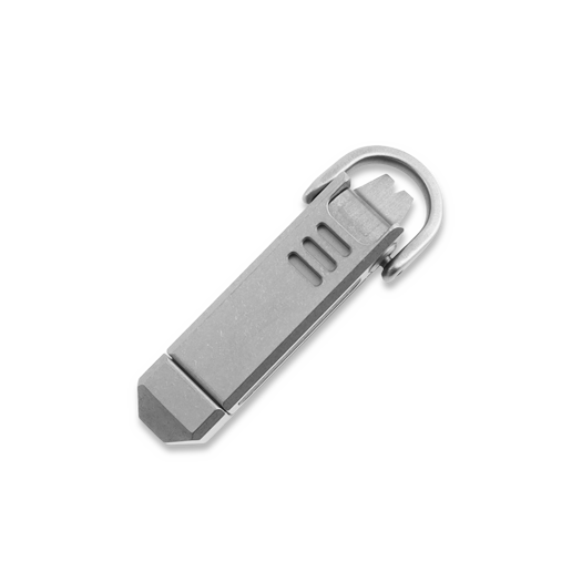 Logical Carry Ti-Capsule Titanium Screwdriver with Bits multitool, Stonewashed