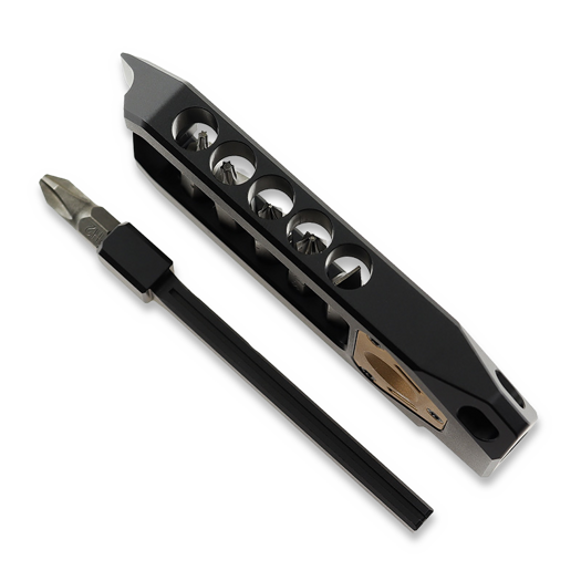 Logical Carry Ti-Mag Aluminum monitoimityökalu, musta