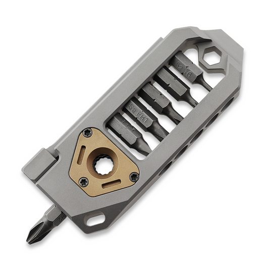 Ferramenta multiusos Logical Carry Ti-Mag Titanium, Beadblasted