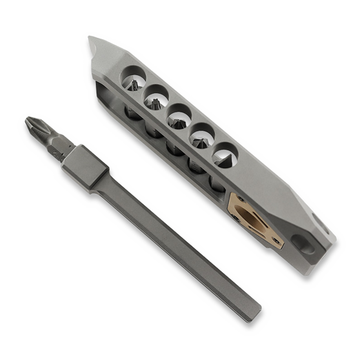 Attrezzo multifunzione Logical Carry Ti-Mag Titanium, Beadblasted