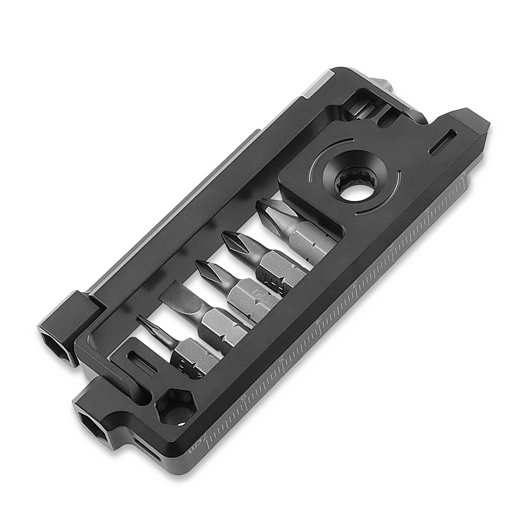 Daudzfunkciju rīks Logical Carry Ti-Mag V2 Titanium, melns