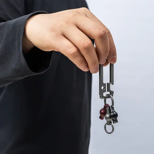 Logical Carry Titanium Quick Release Swivel, satin