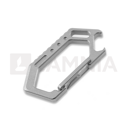 Logical Carry Versatile Titanium Carabiner for Explorers, Stonewashed