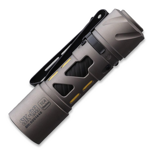 Loop Gear SK03 flashlight, Titanium