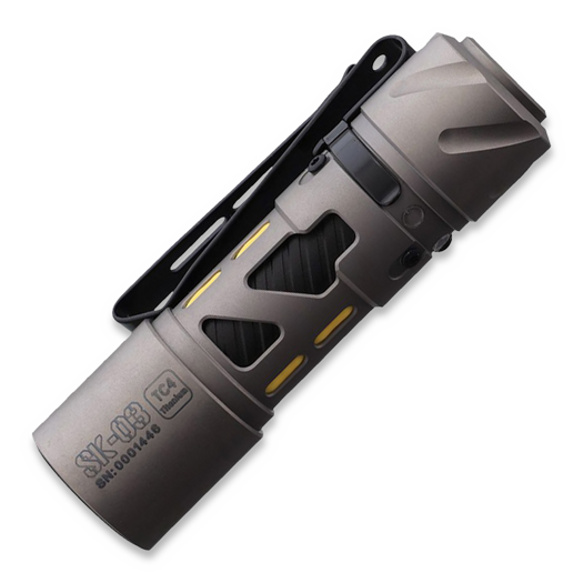 Loop Gear SK03 flashlight, Titanium
