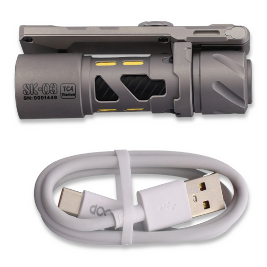 Latarka Loop Gear SK03, Titanium Pro