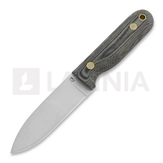 LT Wright Bushcrafter Flat mes, zwart