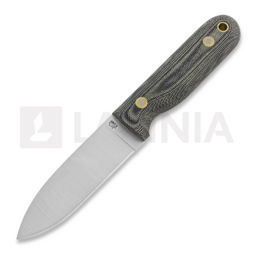 Couteau LT Wright Bushcrafter Flat, noir