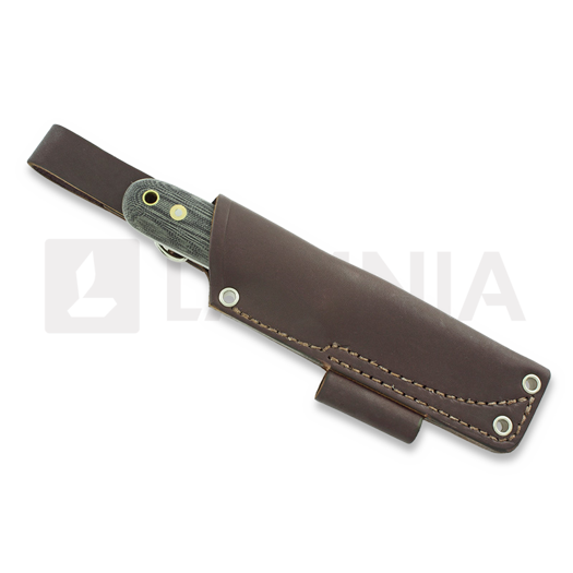 LT Wright Bushcrafter Flat puukko, musta