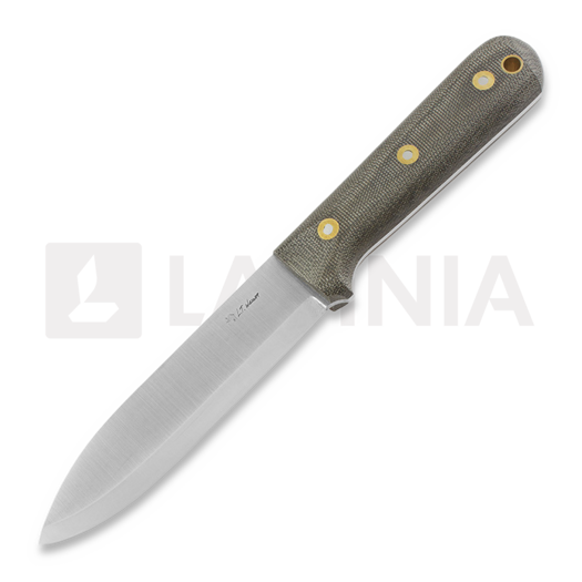 LT Wright Gen 5 A2 Scandi kniv, grøn