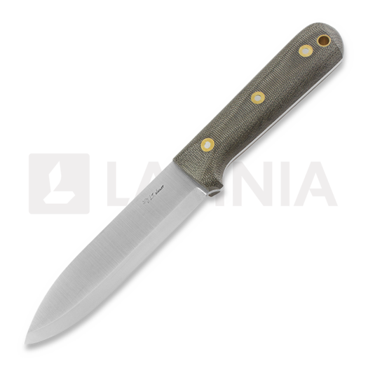 LT Wright Gen 5 A2 Scandi kniv, grön