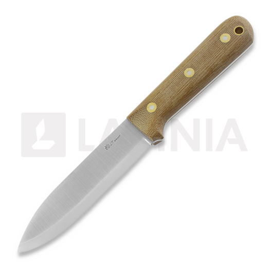 LT Wright Gen 5 A2 Scandi kniv, natural