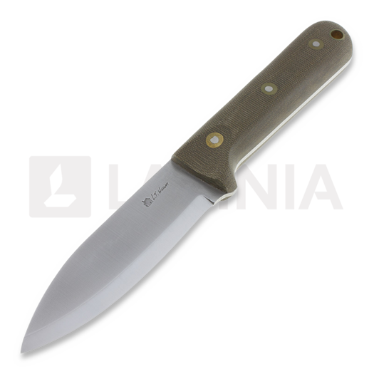 LT Wright Genesis Scandi survival knife, green