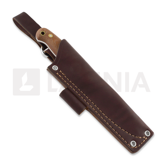 LT Wright GNS Scandi knife, natural