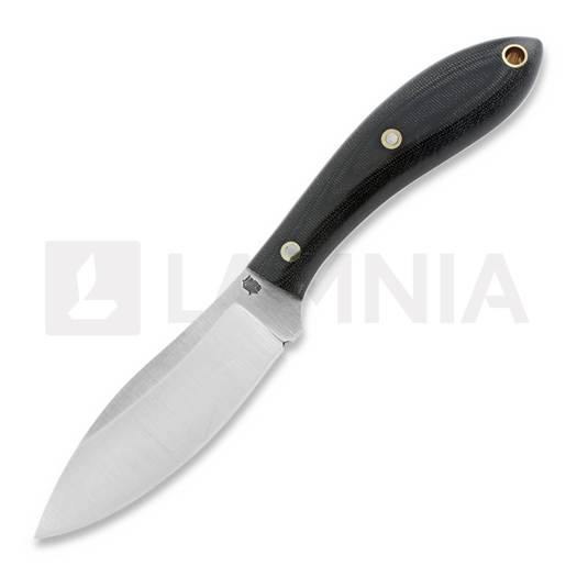 LT Wright Large Northern Hunter AEB-L high Saber ナイフ, 黒