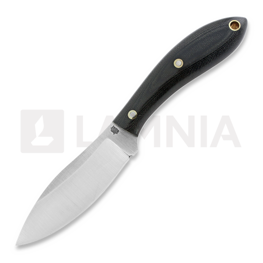 Couteau LT Wright Large Northern Hunter AEB-L high Saber, noir